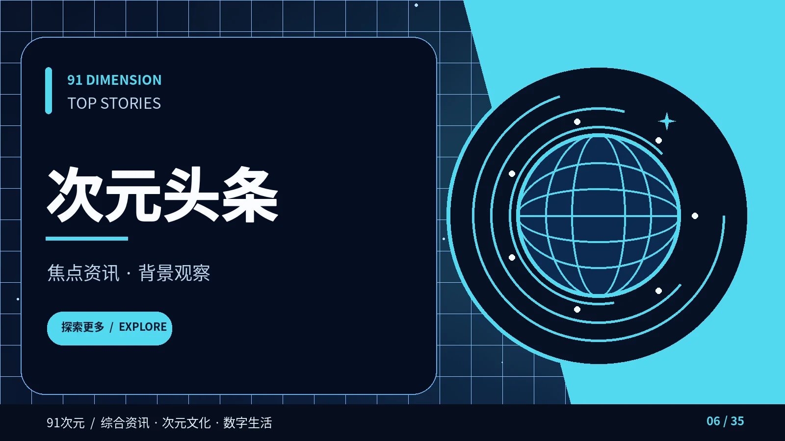 次元头条专题视觉